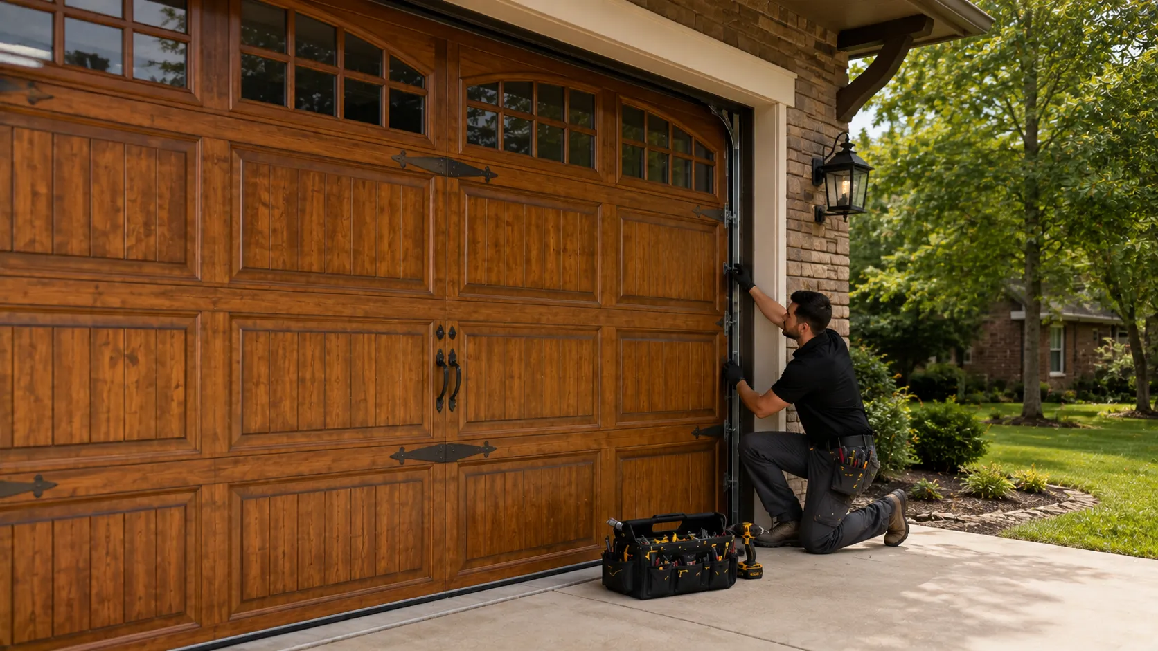 Garage Door Work for Archer Heights Homes