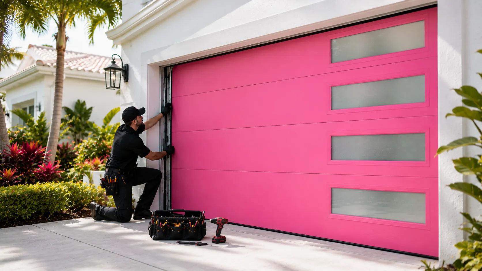 Tell us what’s wrong - Chicago garage door service