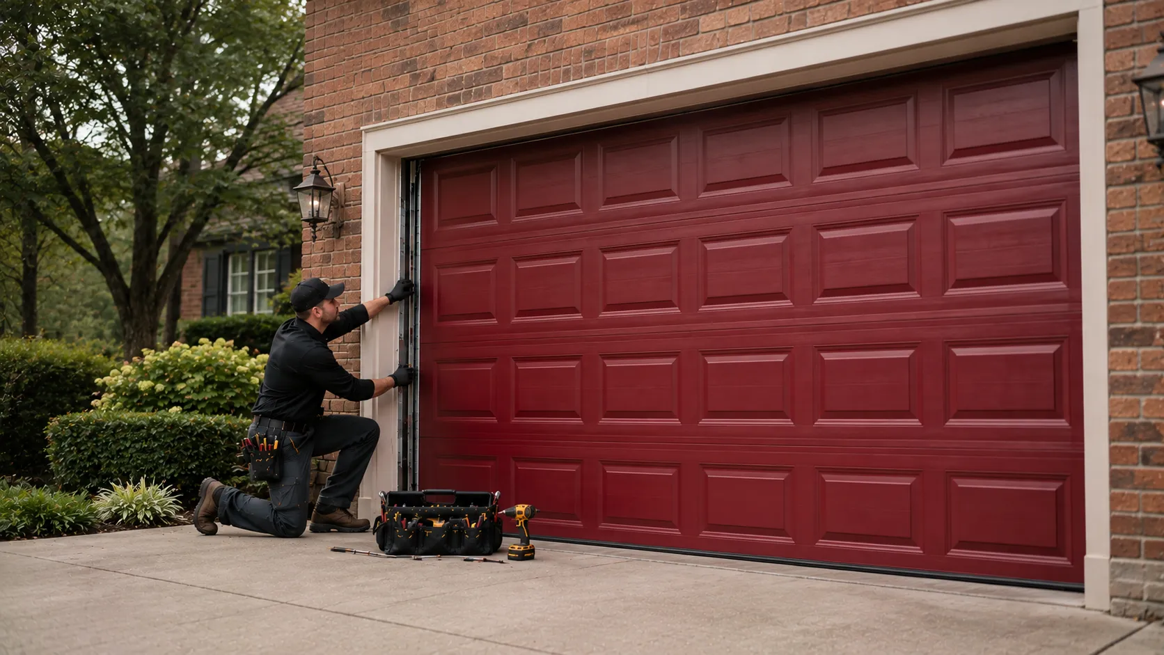Garage door service in Chicago