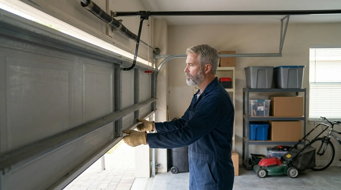 Repaired & tested - Chicago garage door service