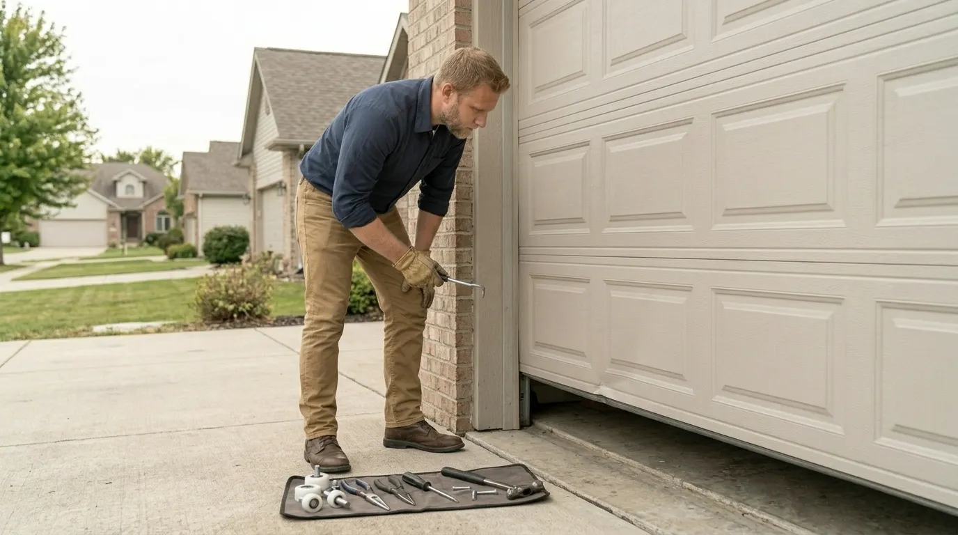 Repaired & tested - Chicago garage door service