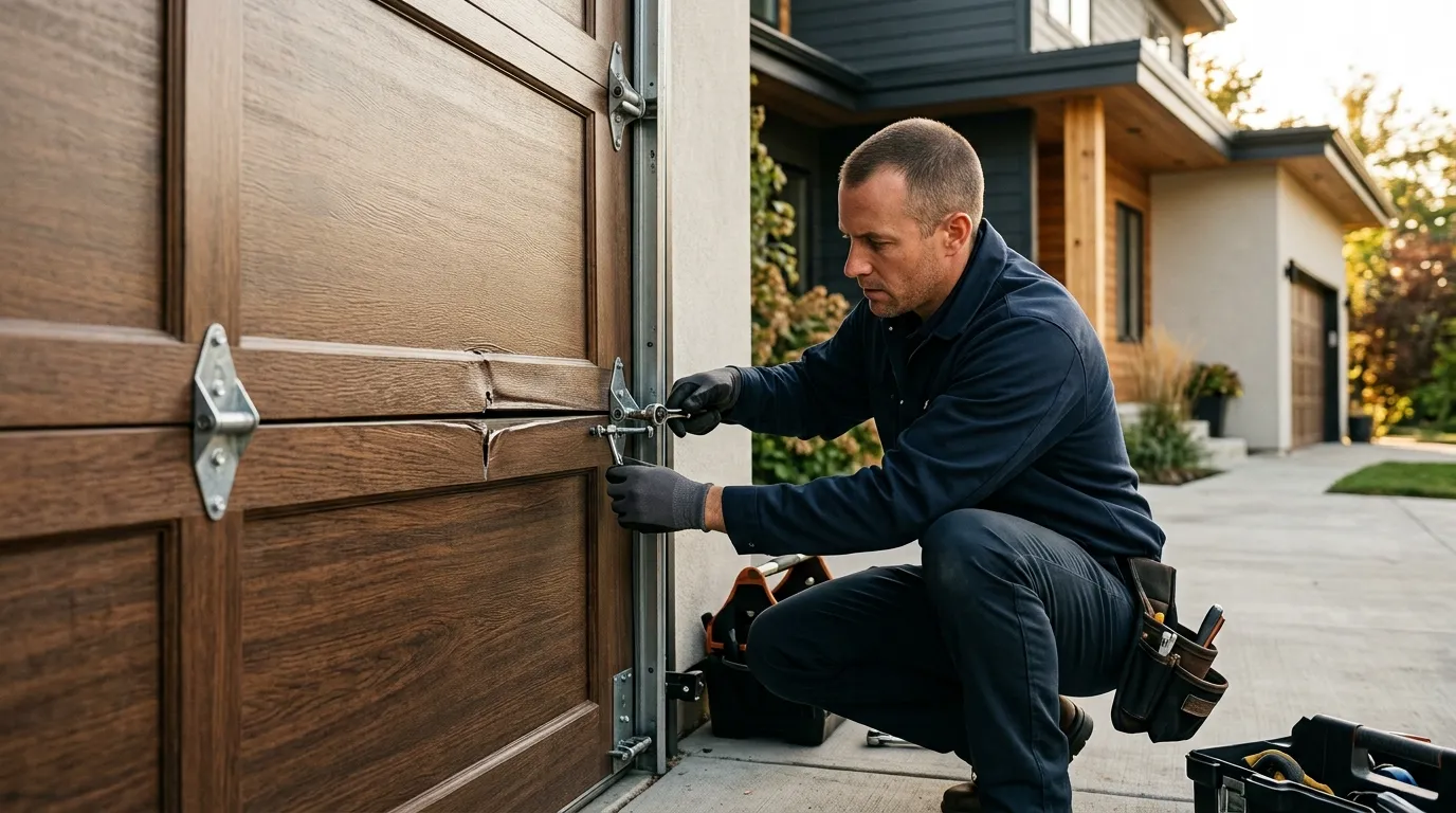 Repaired & tested - Chicago garage door service