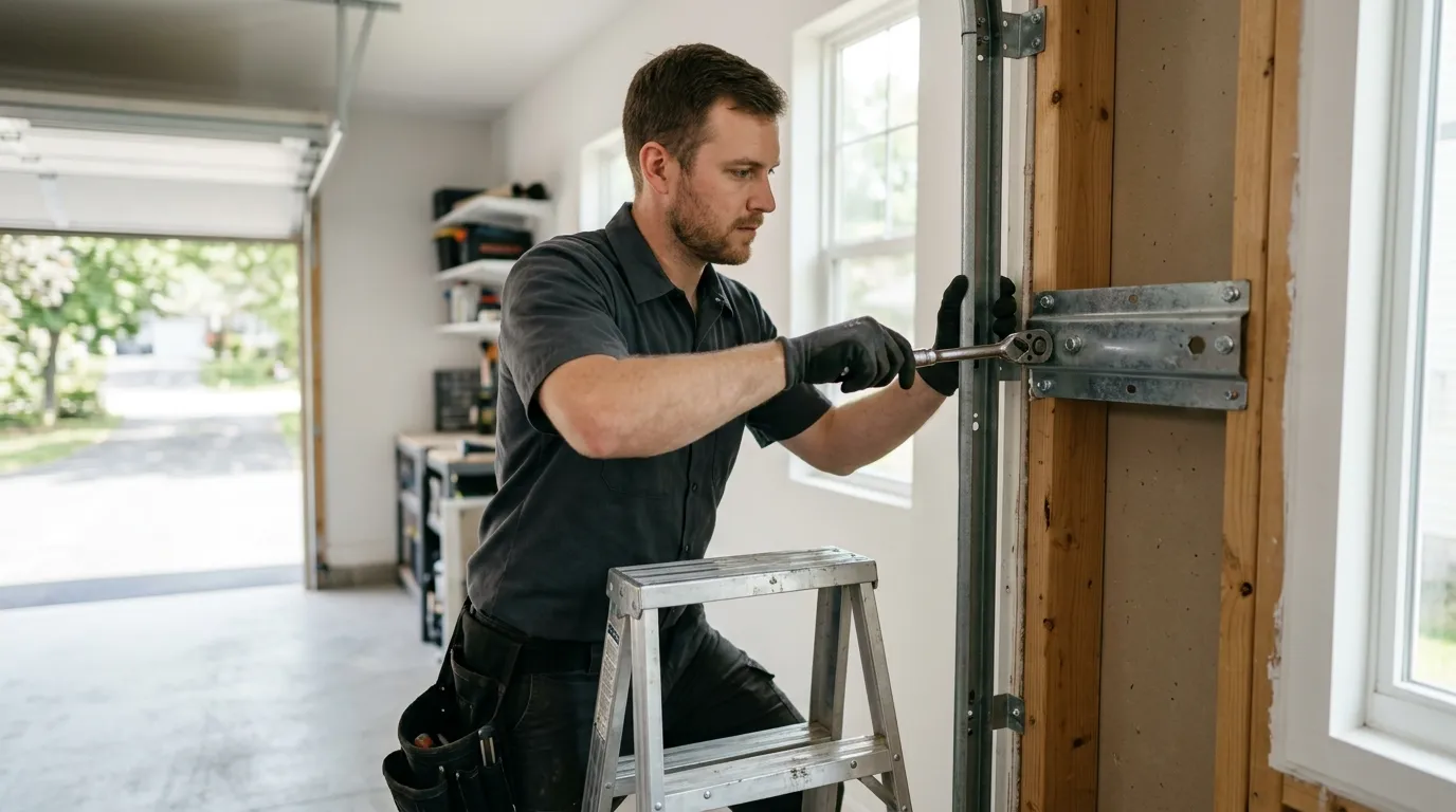 Repaired & tested - Chicago garage door service