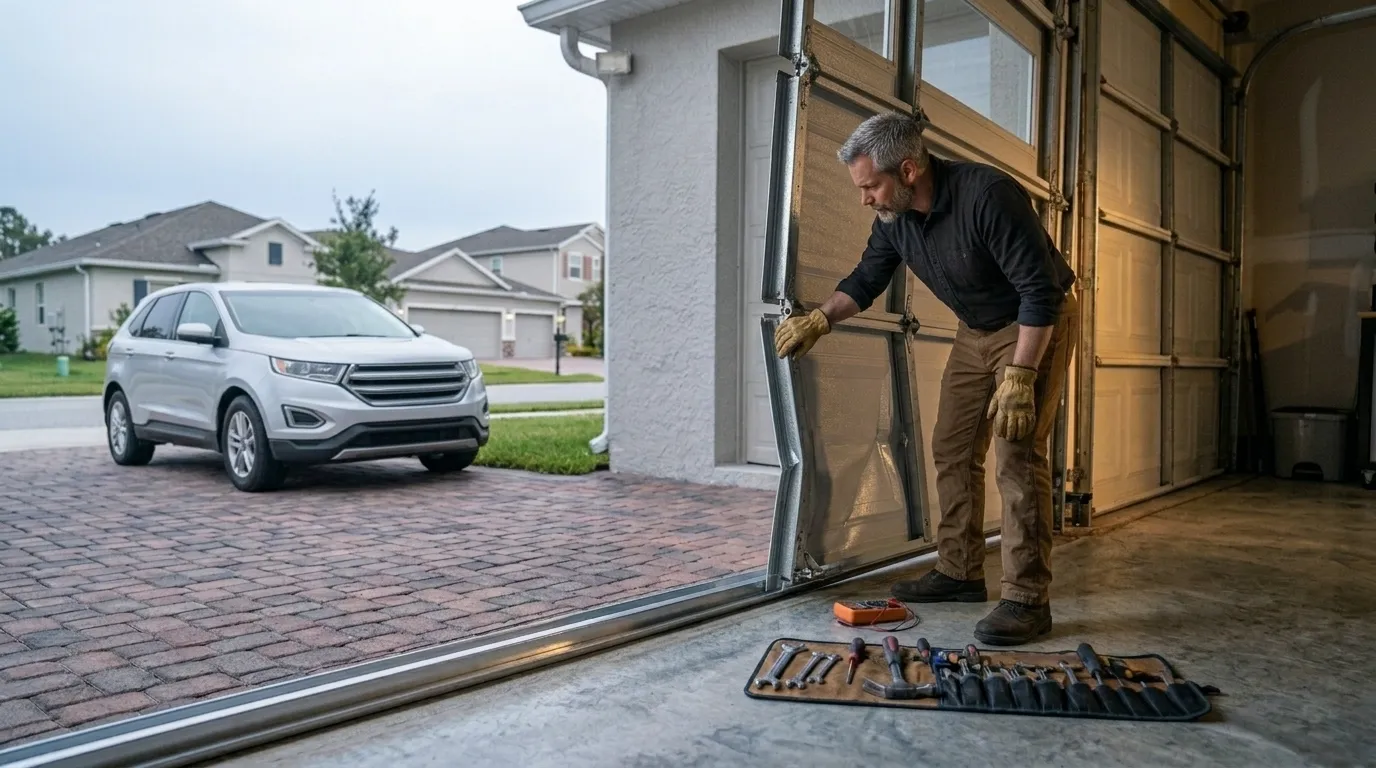 Repaired & tested - Chicago garage door service