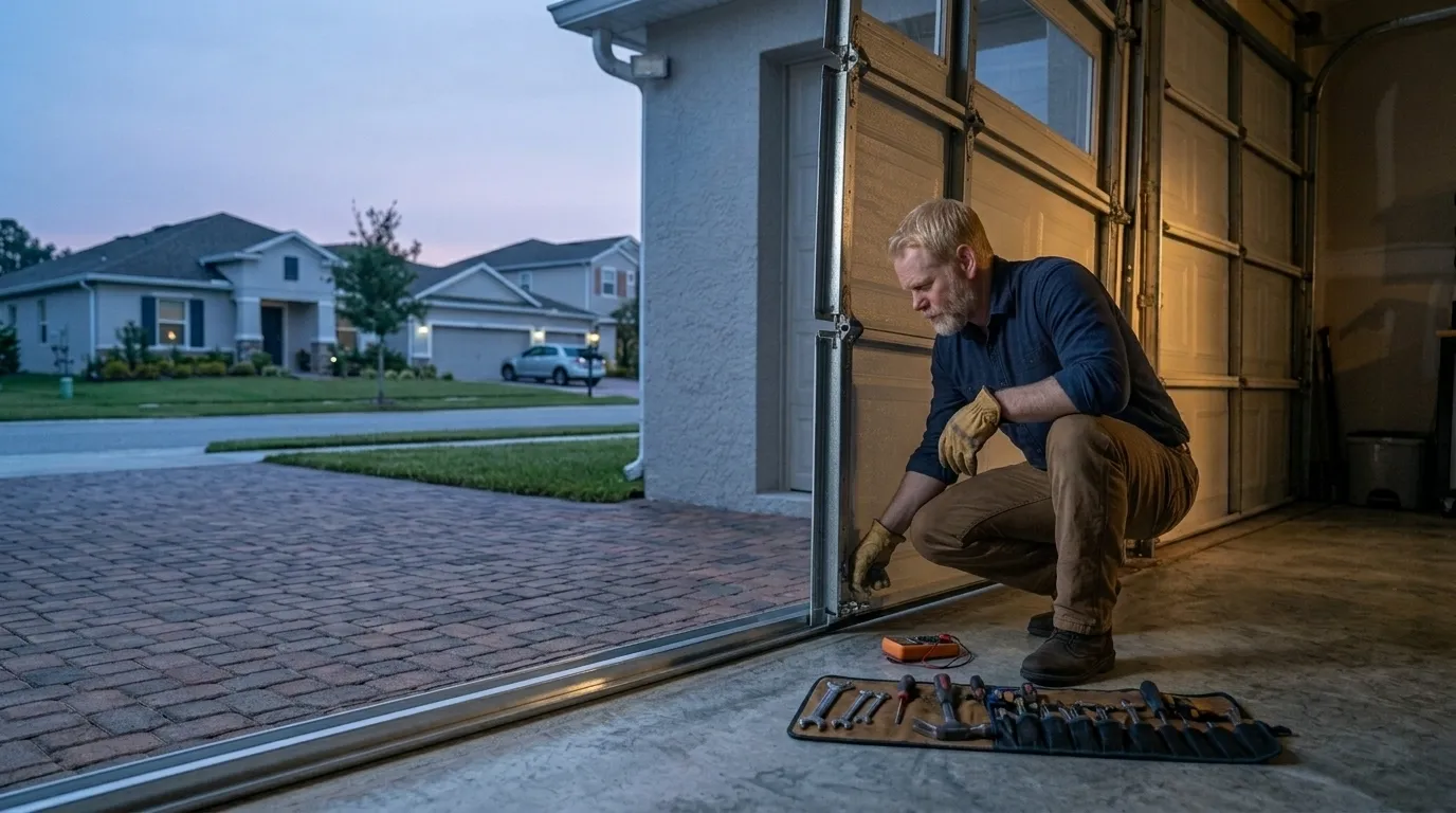 Repaired & tested - Chicago garage door service