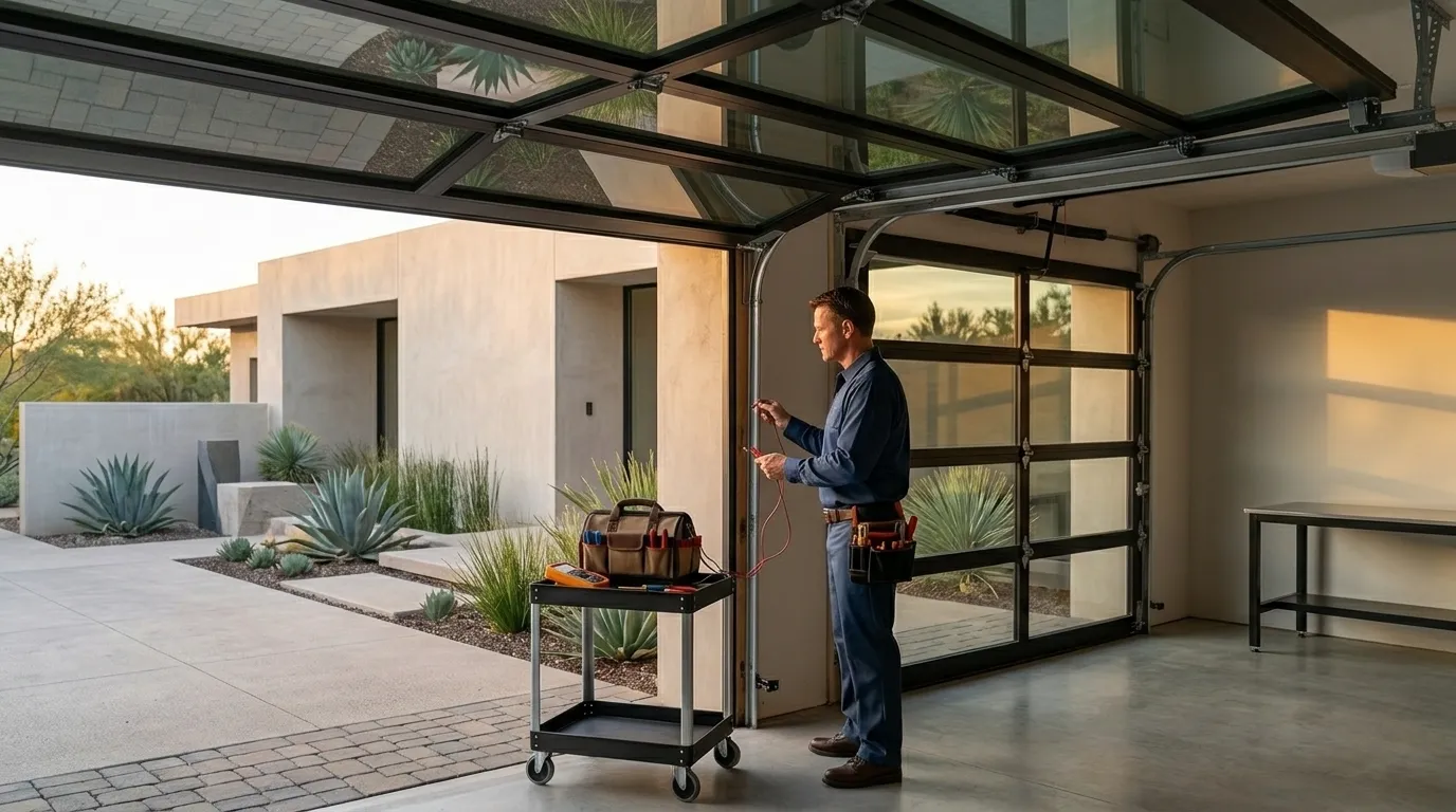 On-site diagnosis - Chicago garage door service